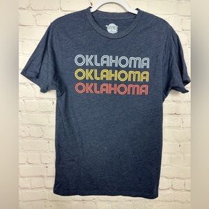 Home Free blue Oklahoma short sleeve t-shirt, sz S